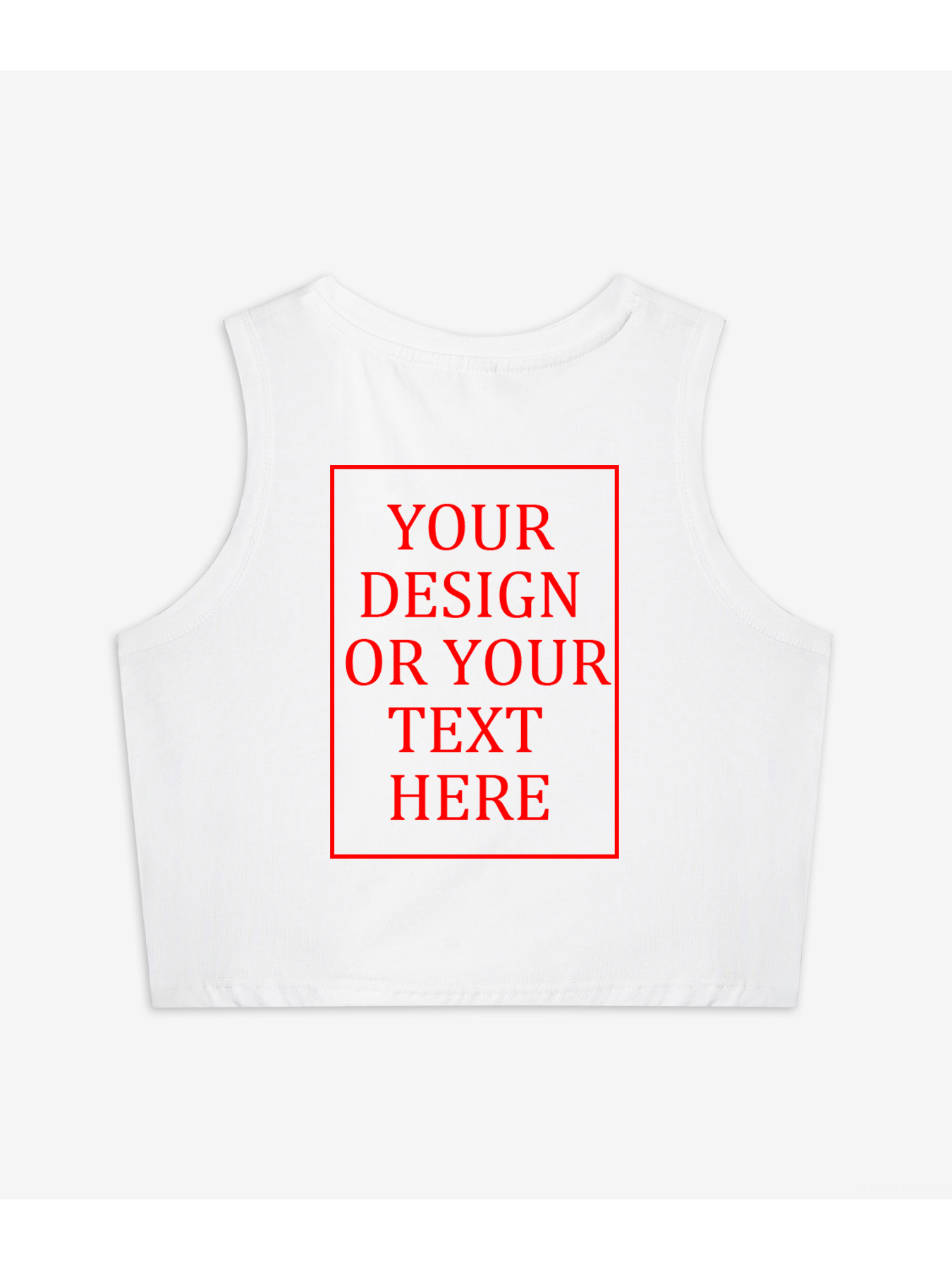 Women's Custom Vest - Add your own photo/text design