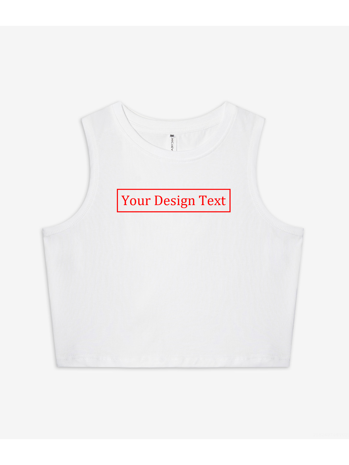 Women's Custom Vest - Add your own text design