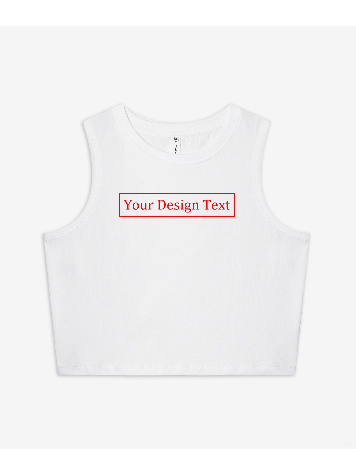 Women's Custom Vest - Add your own text design