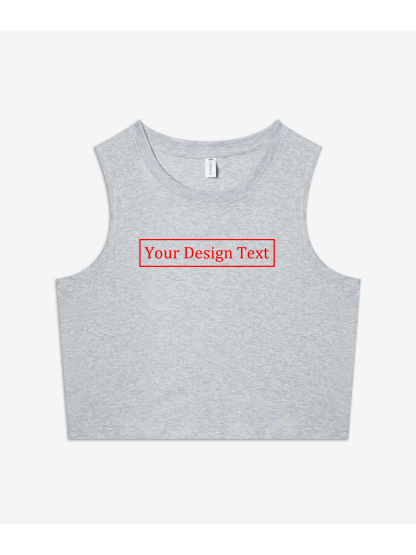 Women's Custom Vest - Add your own text design