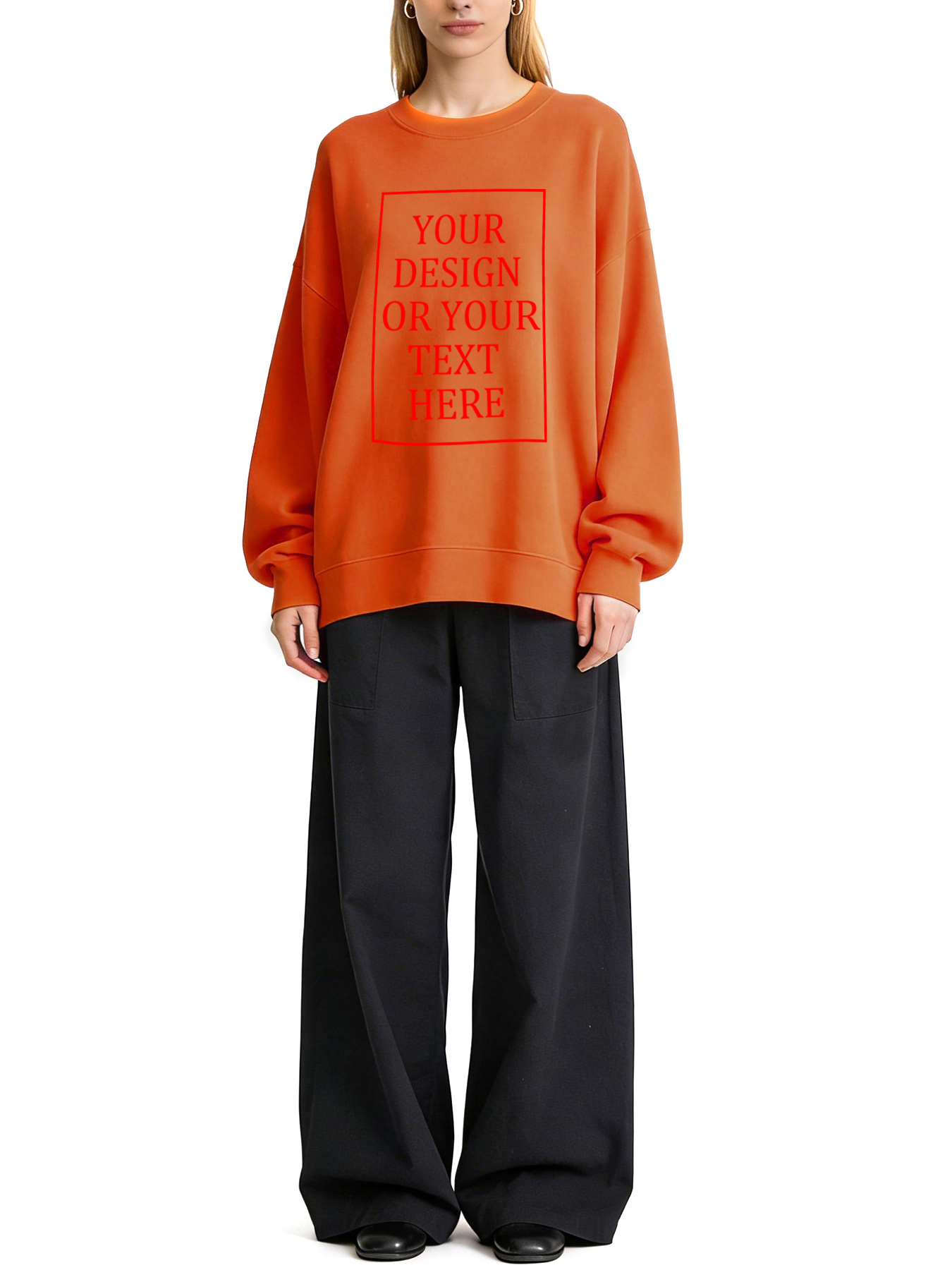 Women's Custom Hoodie - Add Your Own Photo/Text Design