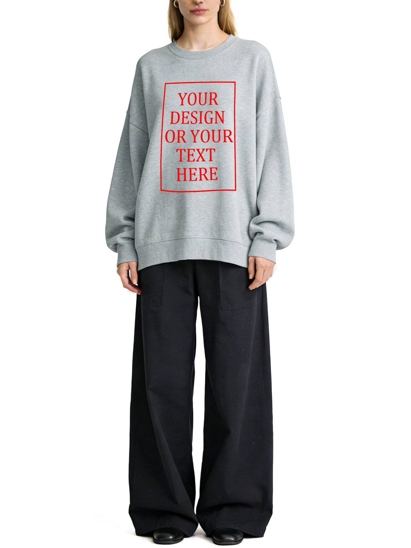 Women's Custom Hoodie - Add Your Own Photo/Text Design