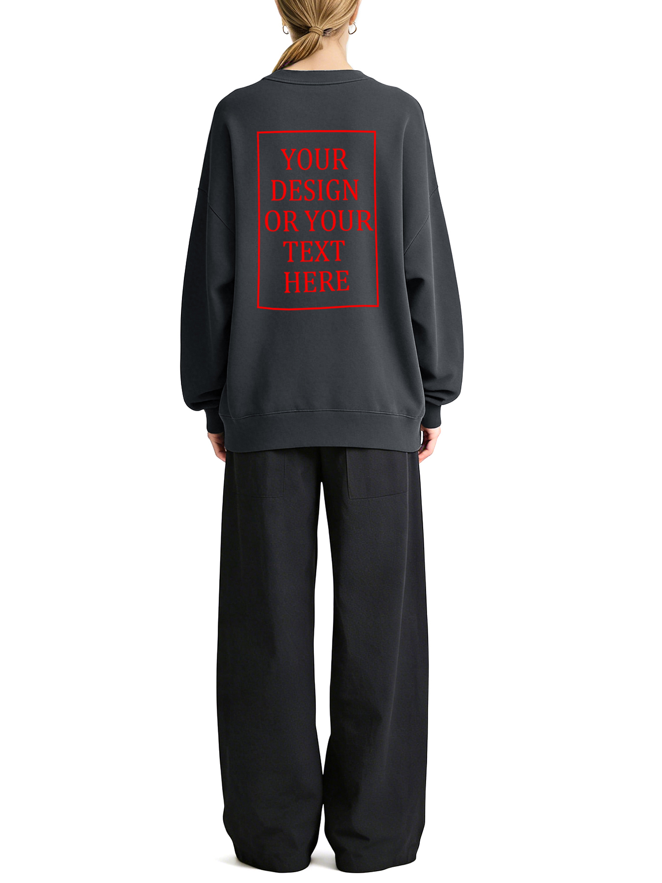 Women's Custom Hoodie - Add Your Own Photo/Text Design