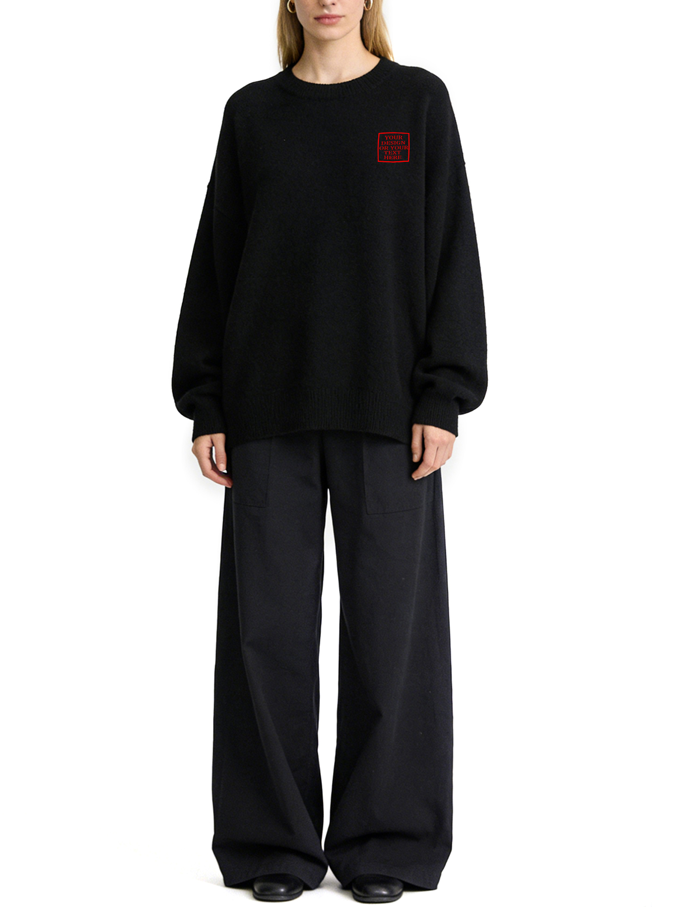 Women's Custom Hoodie - Add Your Own Photo/Text Design