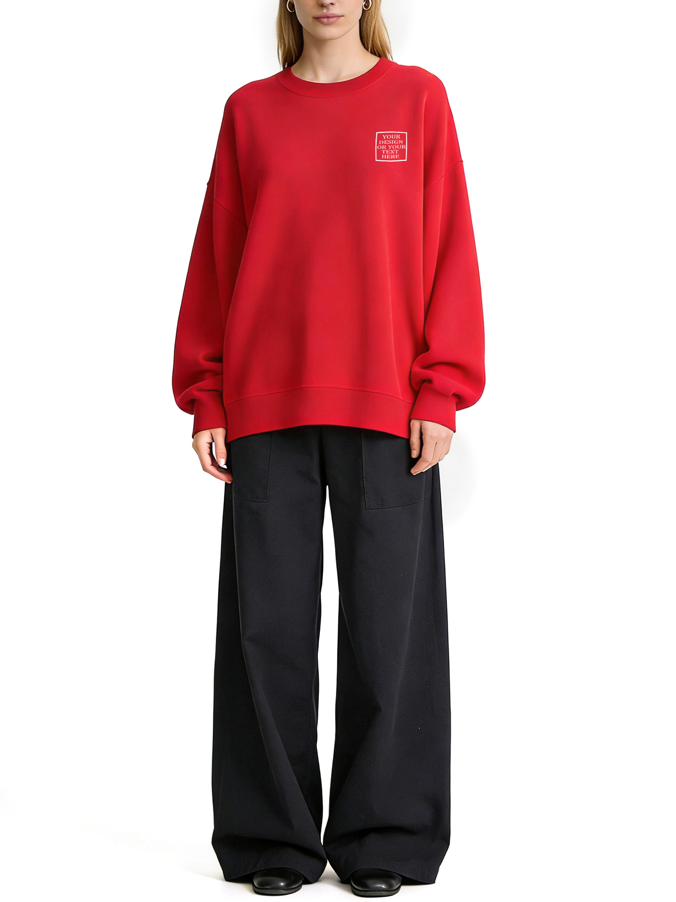 Women's Custom Hoodie - Add Your Own Photo/Text Design