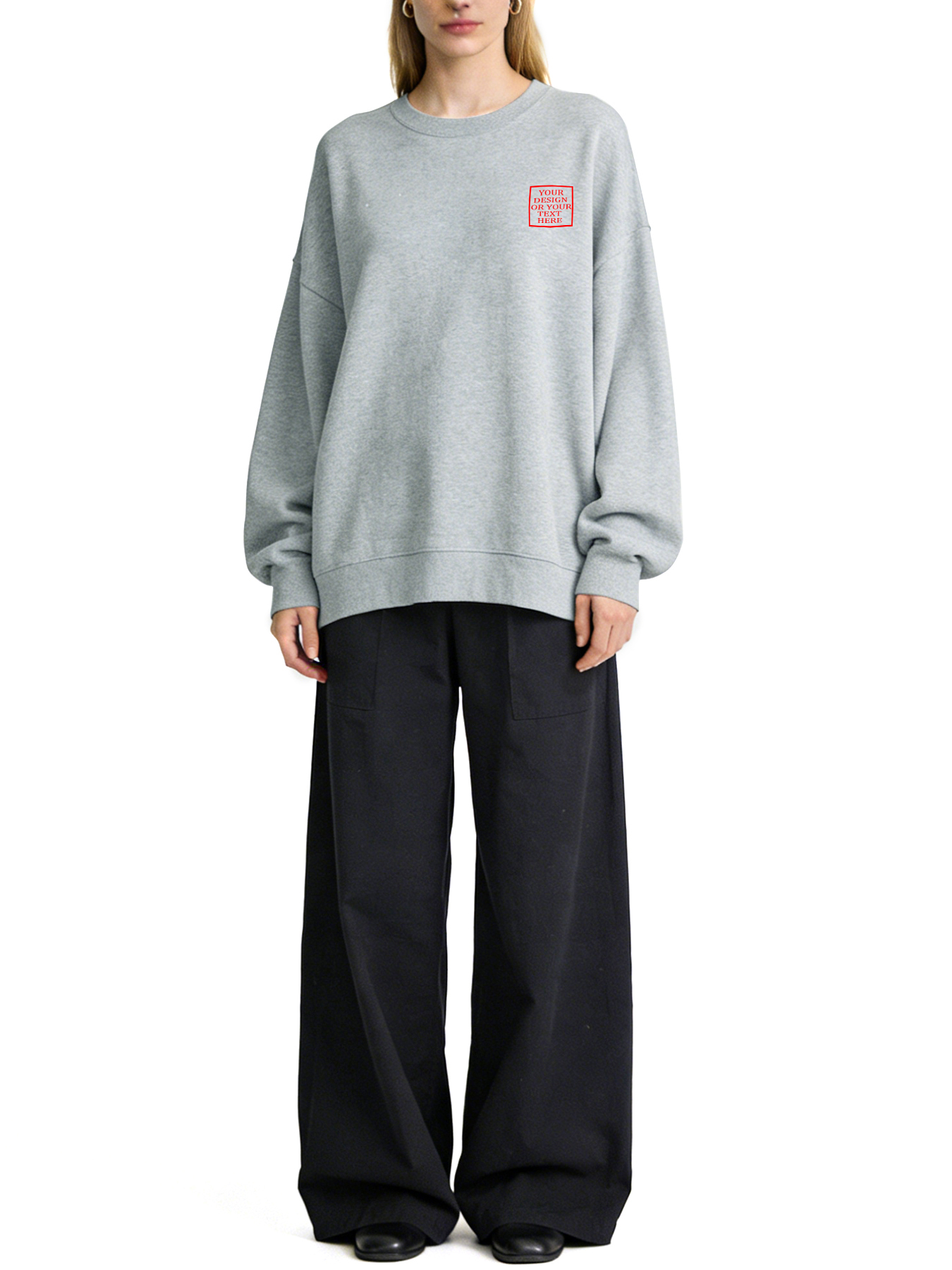 Women's Custom Hoodie - Add Your Own Photo/Text Design