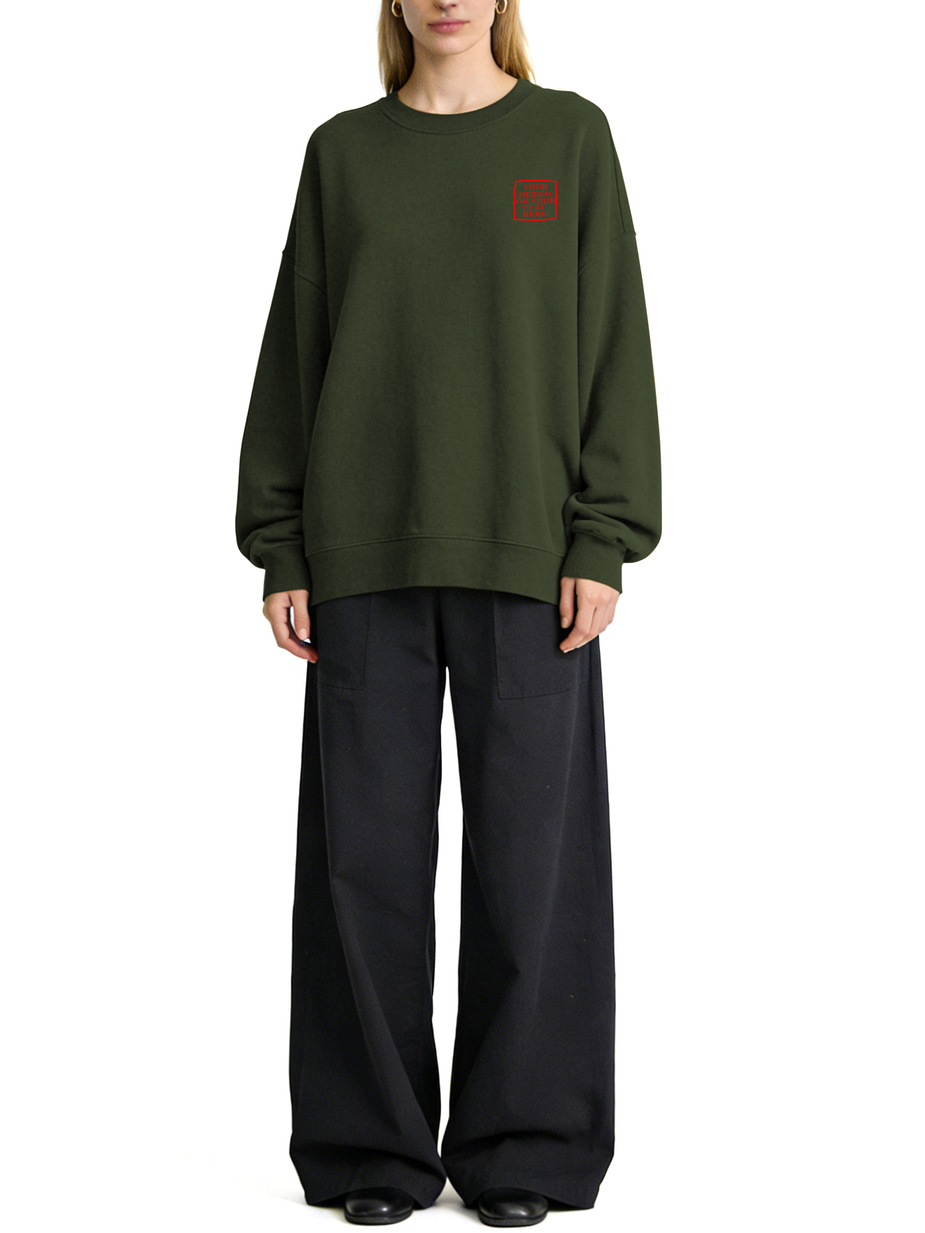 Women's Custom Hoodie - Add Your Own Photo/Text Design