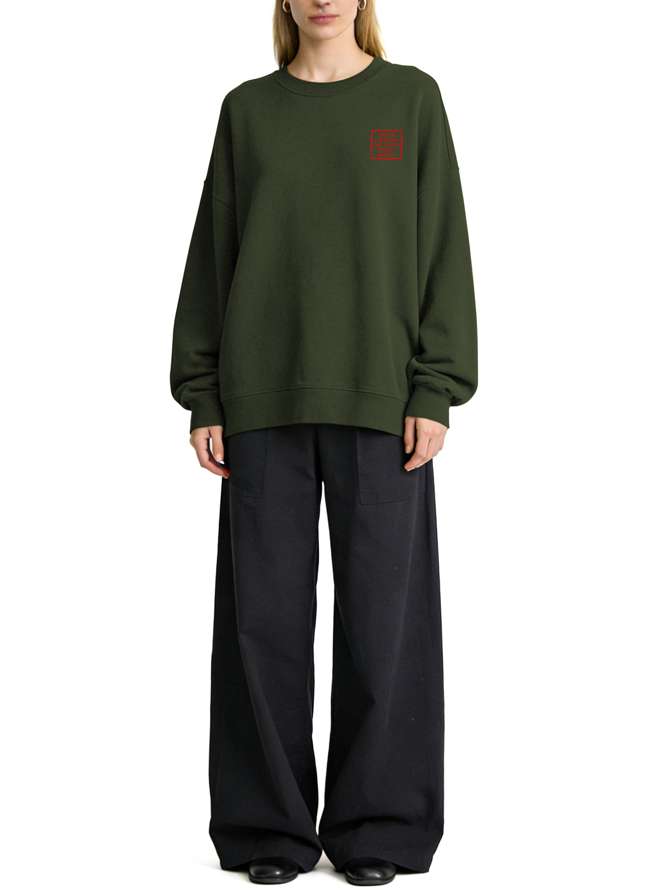 Women's Custom Hoodie - Add Your Own Photo/Text Design