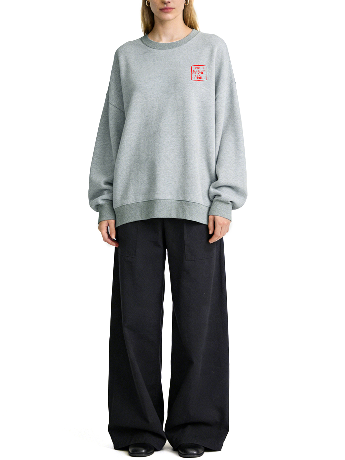 Women's Custom Hoodie - Add Your Own Photo/Text Design