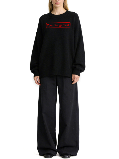 Women's Custom Hoodie - Add Your Own Text Design