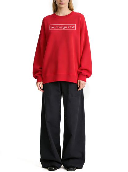 Women's Custom Hoodie - Add Your Own Text Design