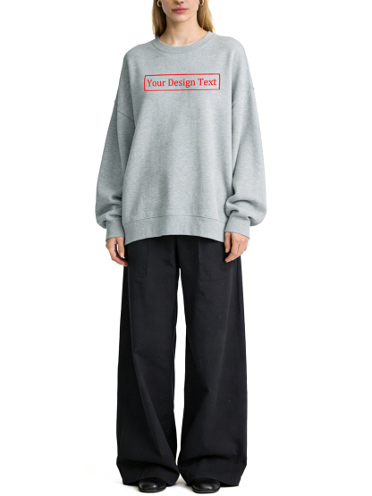 Women's Custom Hoodie - Add Your Own Text Design