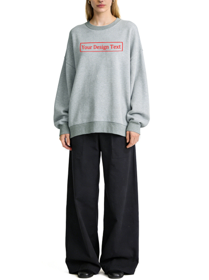 Women's Custom Hoodie - Add Your Own Text Design