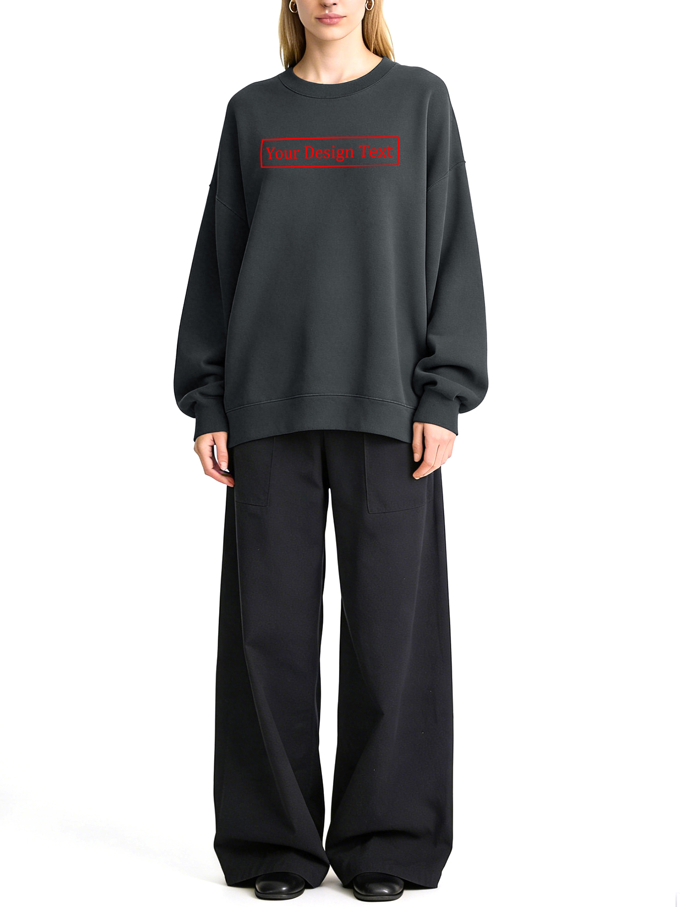 Women's Custom Hoodie - Add Your Own Text Design