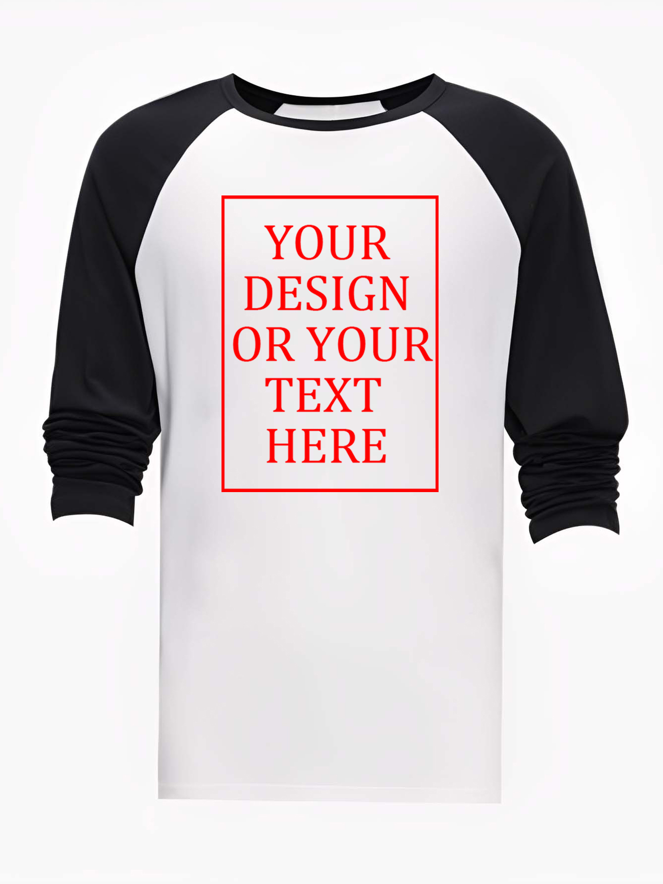 Unisex Custom Long-Sleeve Shirt - Add your own photo/text design