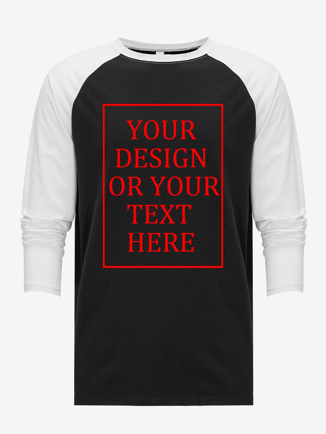 Unisex Custom Long-Sleeve Shirt - Add your own photo/text design