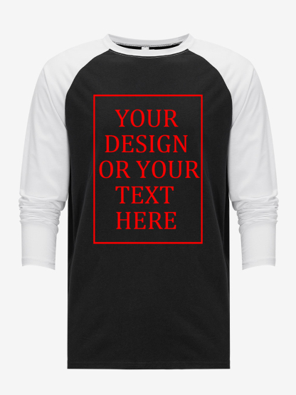 Unisex Custom Long-Sleeve Shirt - Add your own photo/text design