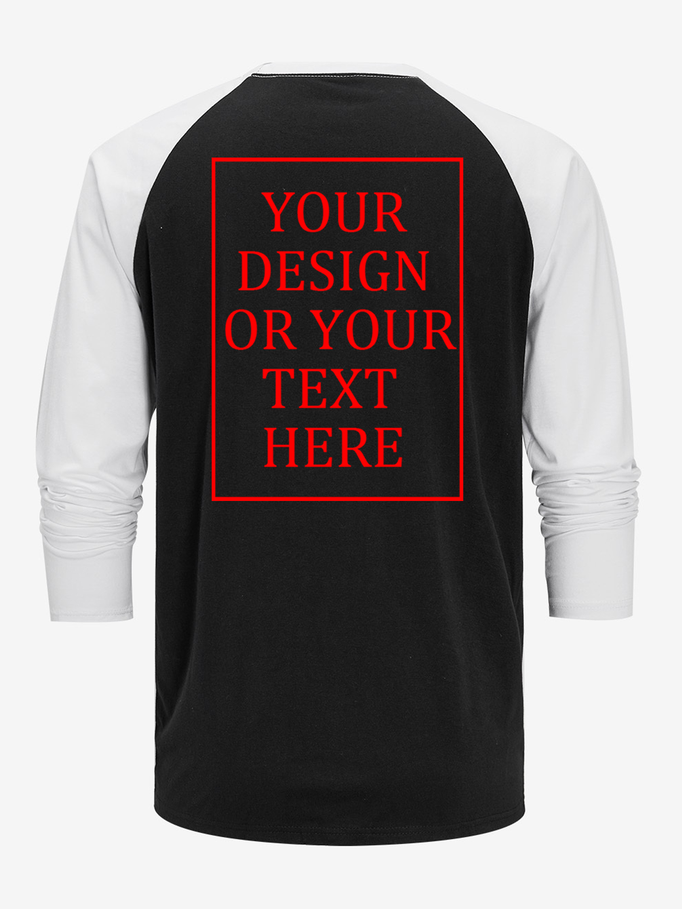 Unisex Custom Long-Sleeve Shirt - Add your own photo/text design