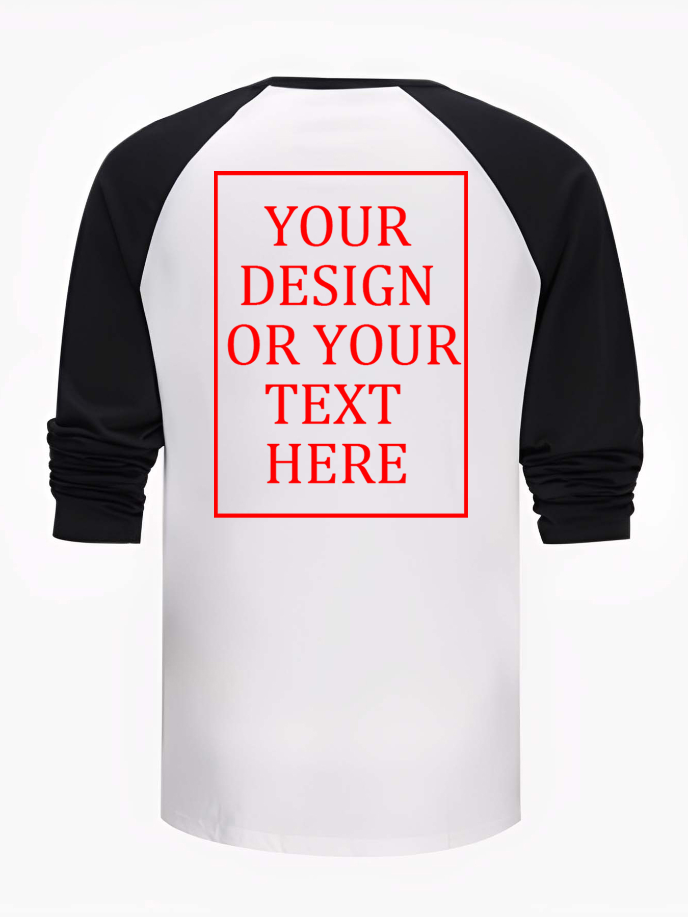 Unisex Custom Long-Sleeve Shirt - Add your own photo/text design