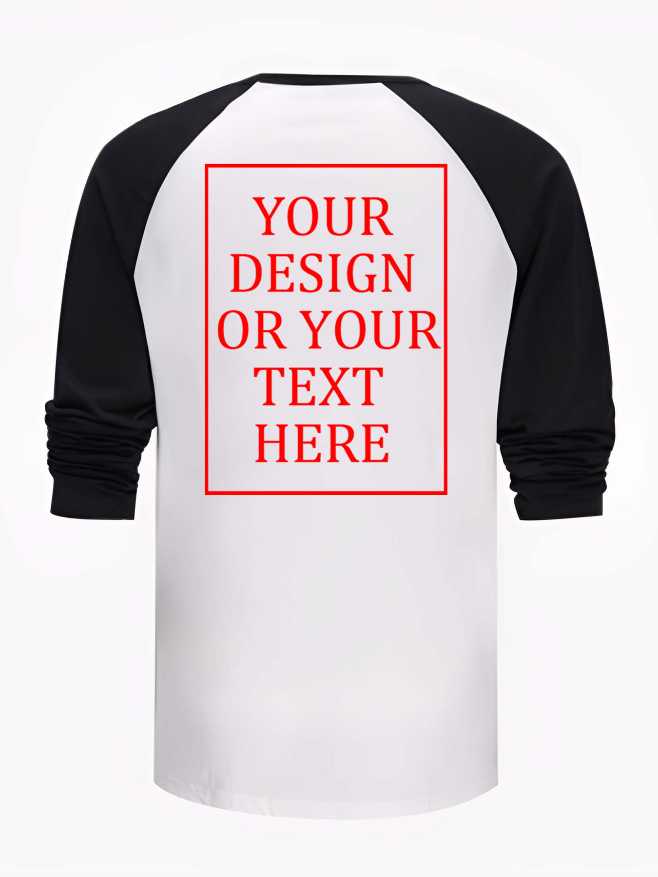 Unisex Custom Long-Sleeve Shirt - Add your own photo/text design