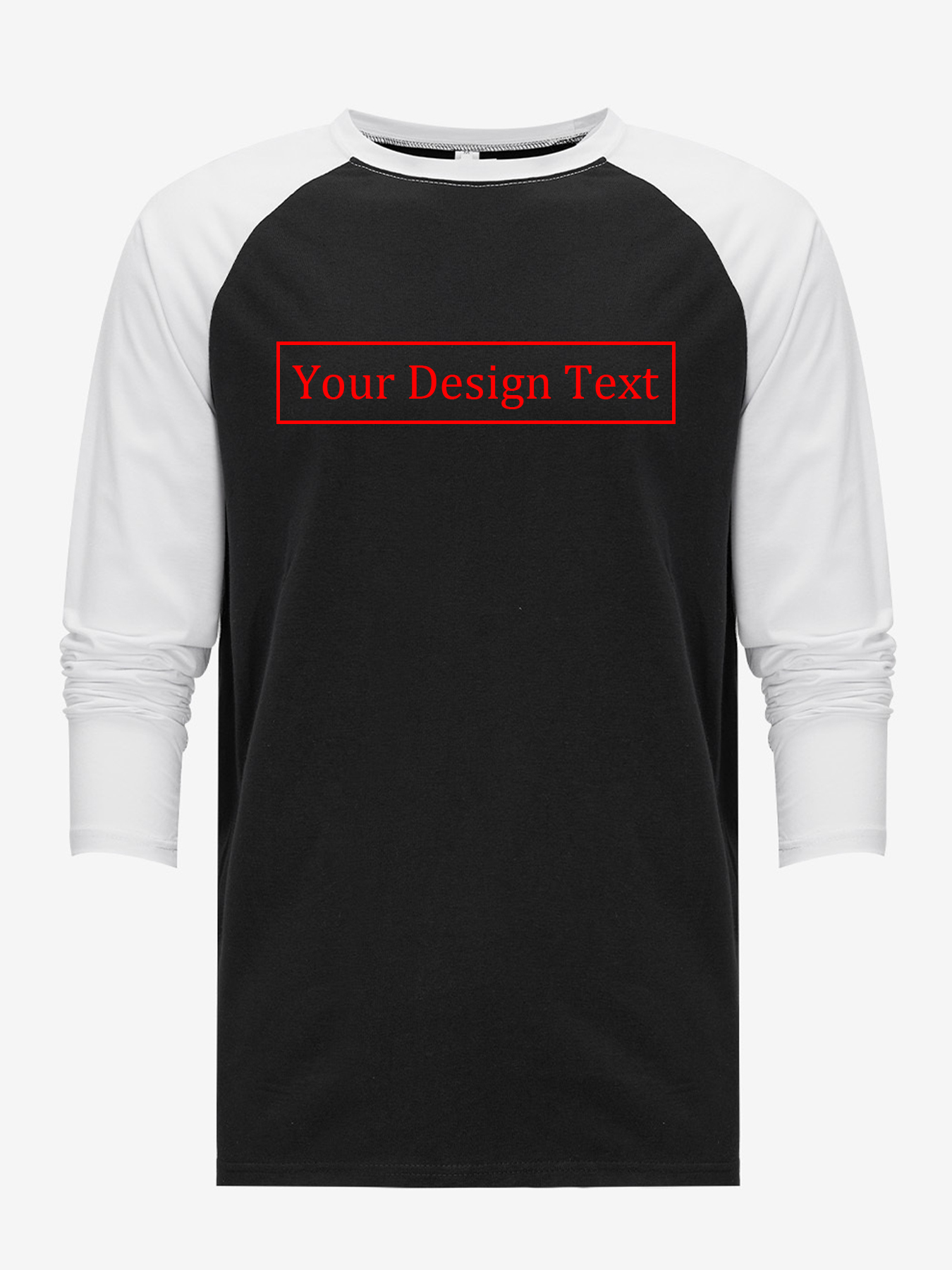 Unisex Custom Long-Sleeve Shirt - Add your own text design