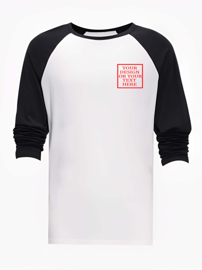 Unisex Custom Long-Sleeve Shirt - Add your own text design