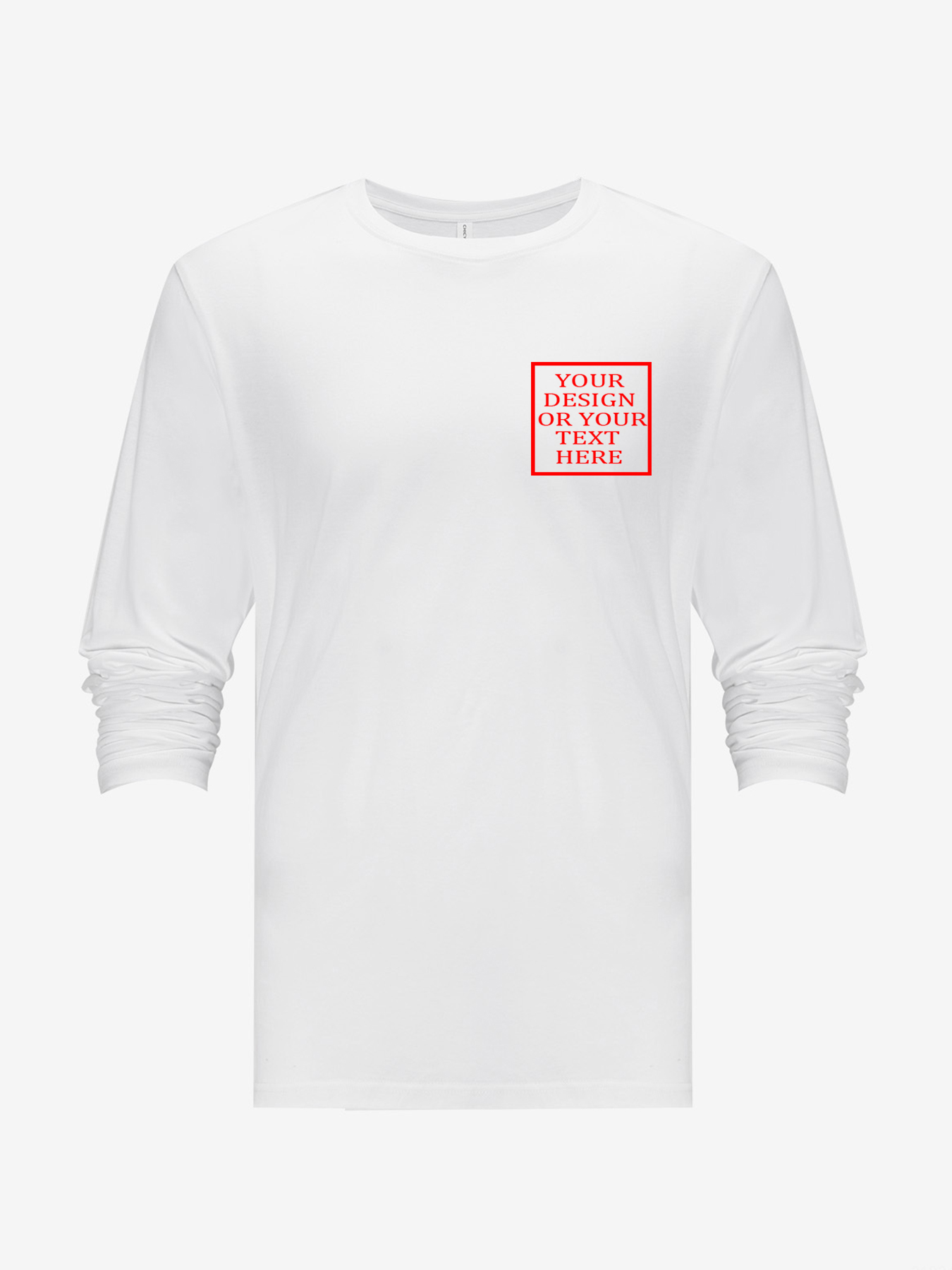 Unisex Custom Long-Sleeve Shirt - Add your own photo/text design