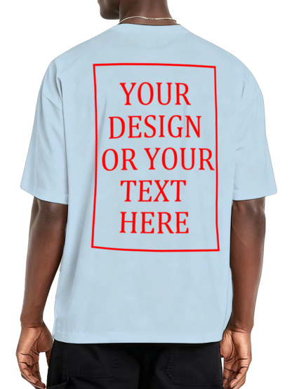 Men's Custom Short-Sleeve T-Shirt - Add Your Own Photo/Text Design
