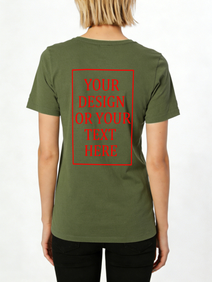 Women's Custom Short-Sleeve T-Shirt - Add Your Own Photo/Text Design