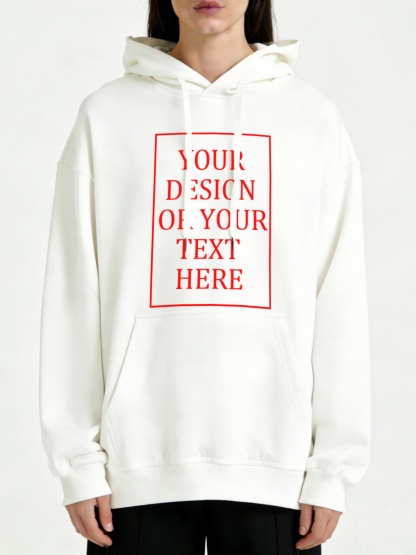 Women's Custom Hooded Sweatshirt - Add Your Own Photo/Text Design