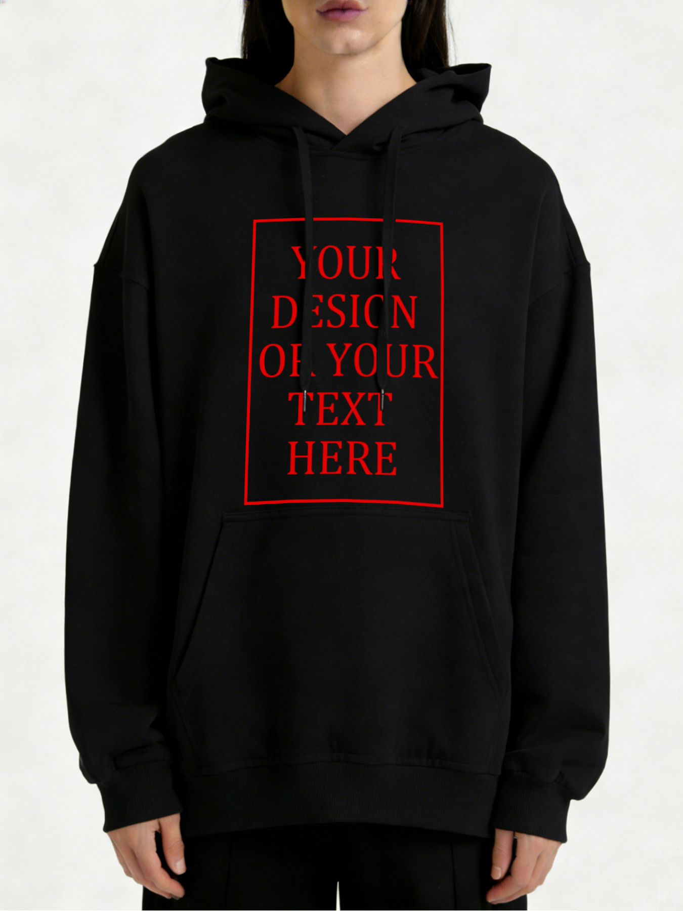 Women's Custom Hooded Sweatshirt - Add Your Own Photo/Text Design