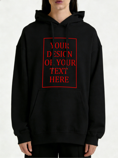 Women's Custom Hooded Sweatshirt - Add Your Own Photo/Text Design