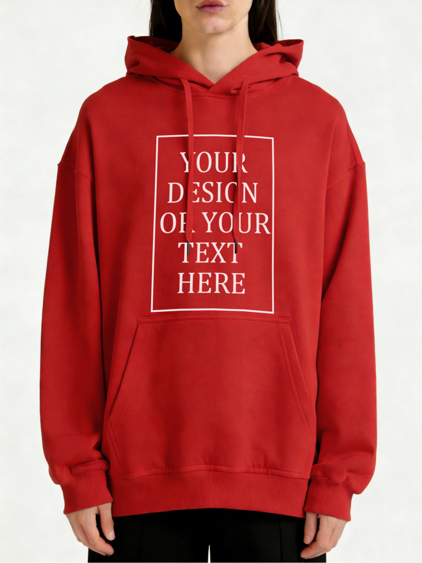 Women's Custom Hooded Sweatshirt - Add Your Own Photo/Text Design