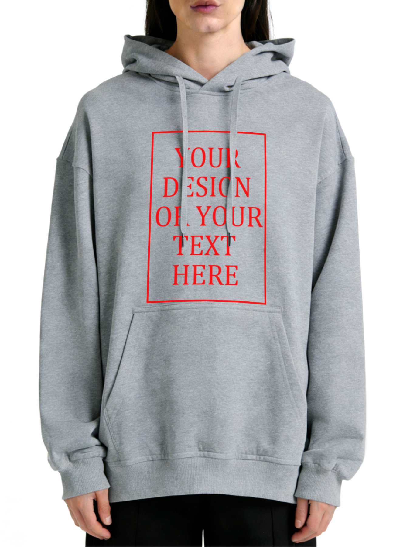 Women's Custom Hooded Sweatshirt - Add Your Own Photo/Text Design
