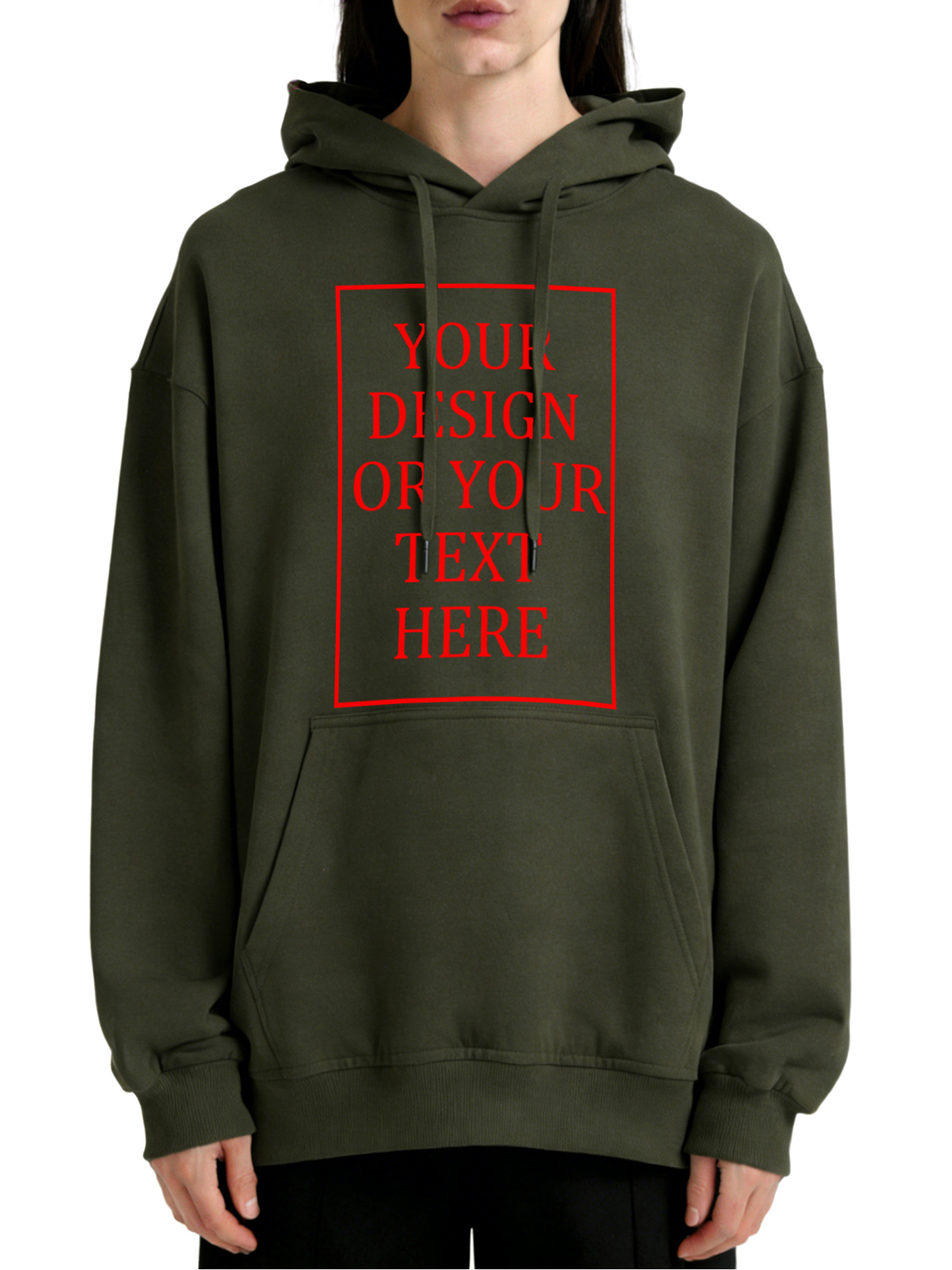 Women's Custom Hooded Sweatshirt - Add Your Own Photo/Text Design