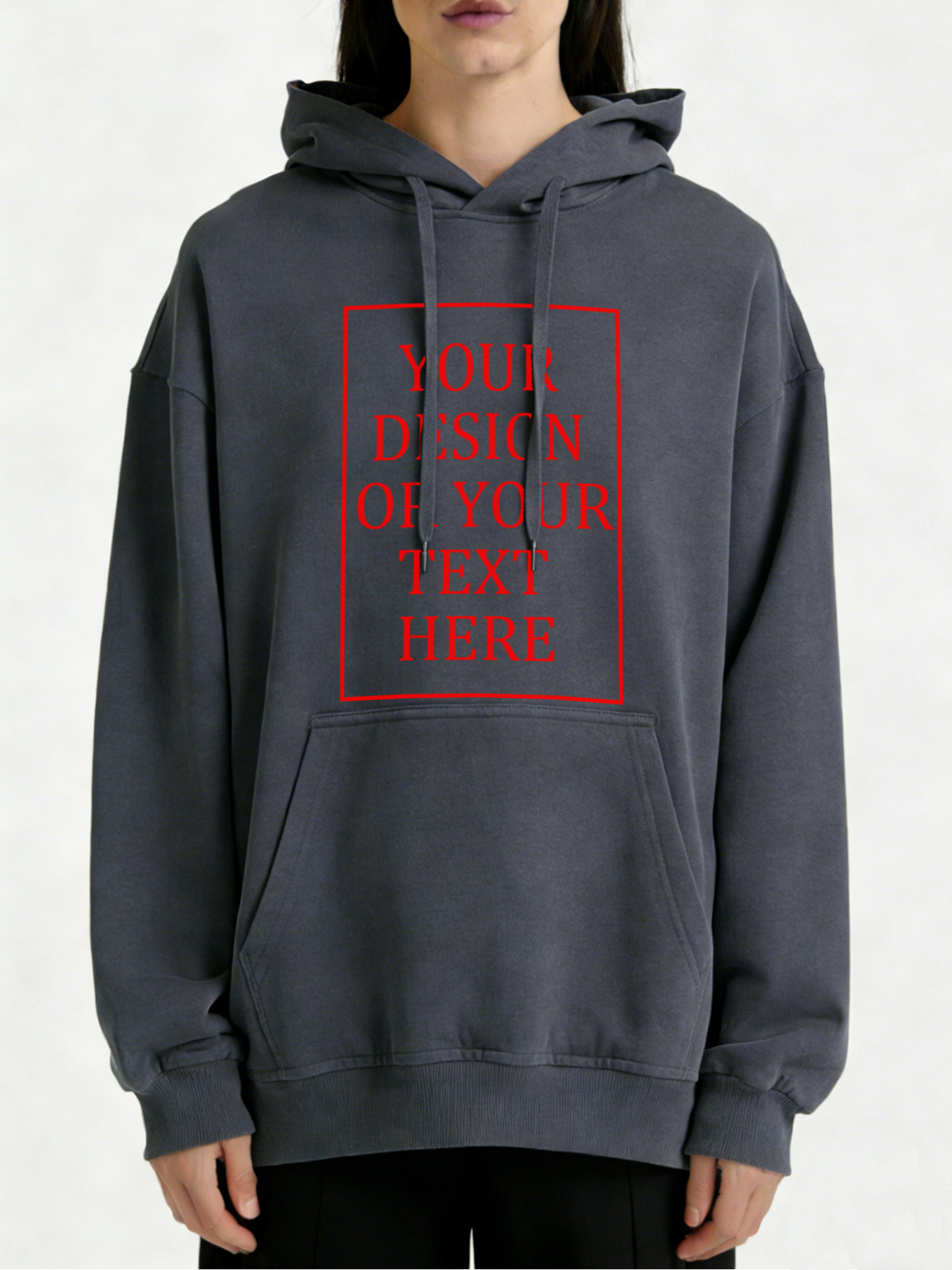 Women's Custom Hooded Sweatshirt - Add Your Own Photo/Text Design