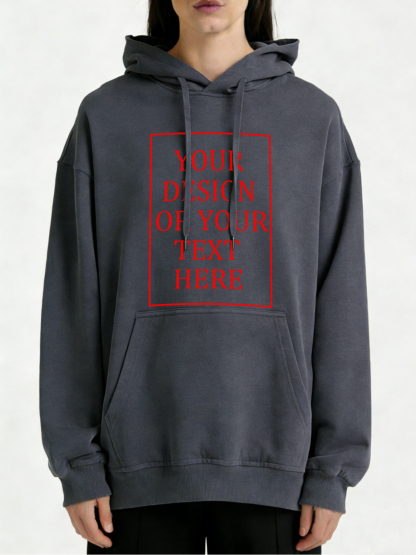 Women's Custom Hooded Sweatshirt - Add Your Own Photo/Text Design