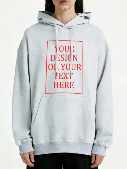 Women's Custom Hooded Sweatshirt - Add Your Own Photo/Text Design