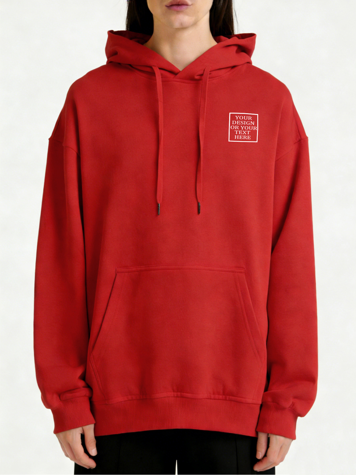 Women's Custom Hooded Sweatshirt - Add Your Own Photo/Text Design