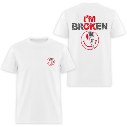 I'm Ok I'm Broken Printed Men's T-shirt