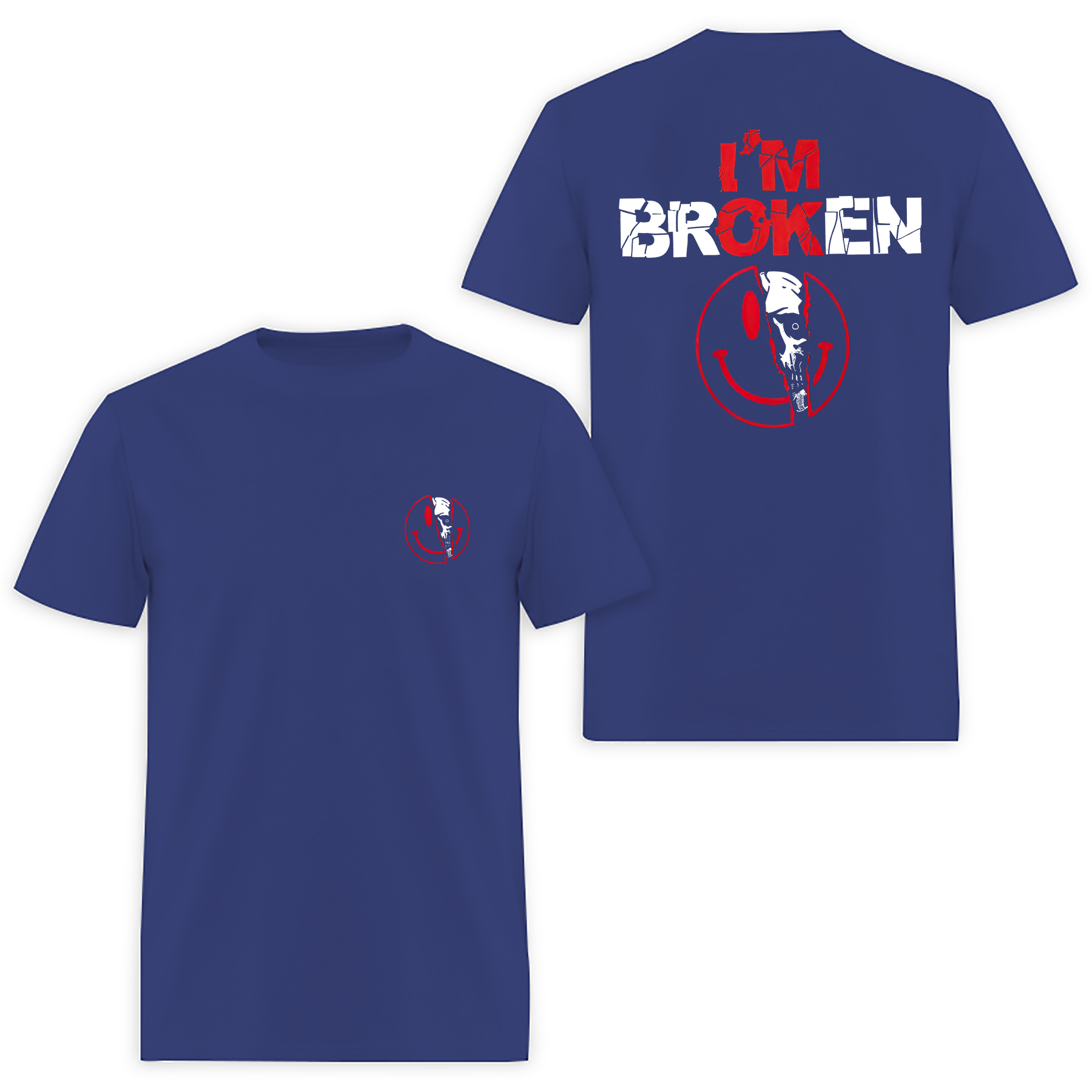 I'm Ok I'm Broken Printed Men's T-shirt