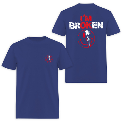I'm Ok I'm Broken Printed Men's T-shirt