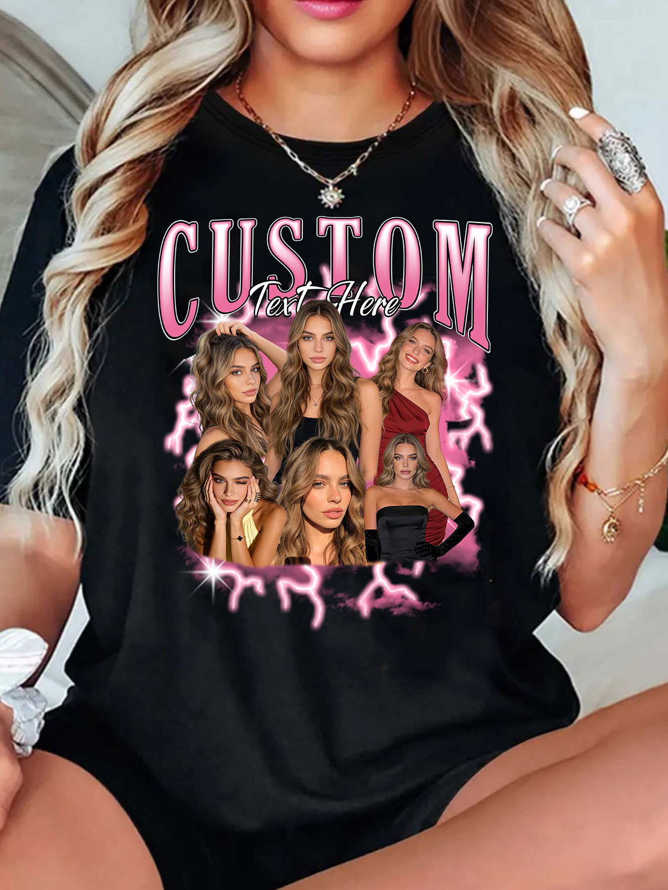 Custom rap T-shirts, custom face T-shirts for your boyfriend/girlfriend, retro graphic T-shirts, a great birthday gift choice.