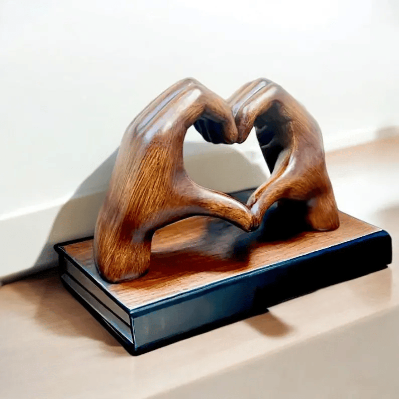 🔥Valentine's Day Sale 49% OFF💕 2026 Handmade Heart Statue-To the one who stays by your side