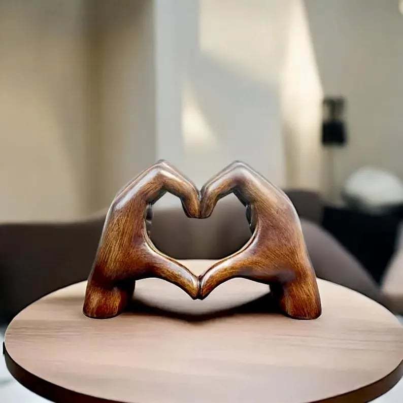 🔥Valentine's Day Sale 49% OFF💕 2026 Handmade Heart Statue-To the one who stays by your side