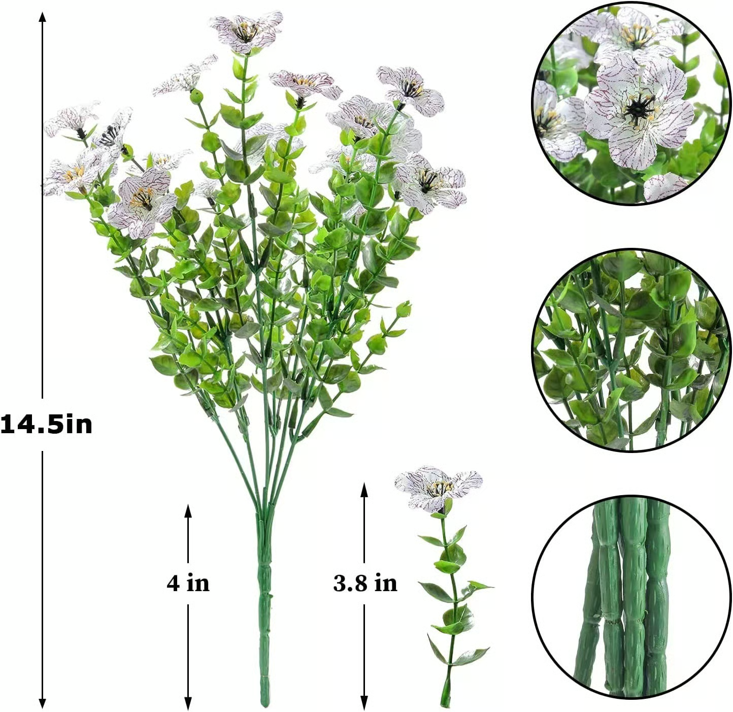 🔥Last Day 24 flowers Only $2.83🍁Rainproof Lifelike Fall Artificial Flowers With UV-Shield Coating