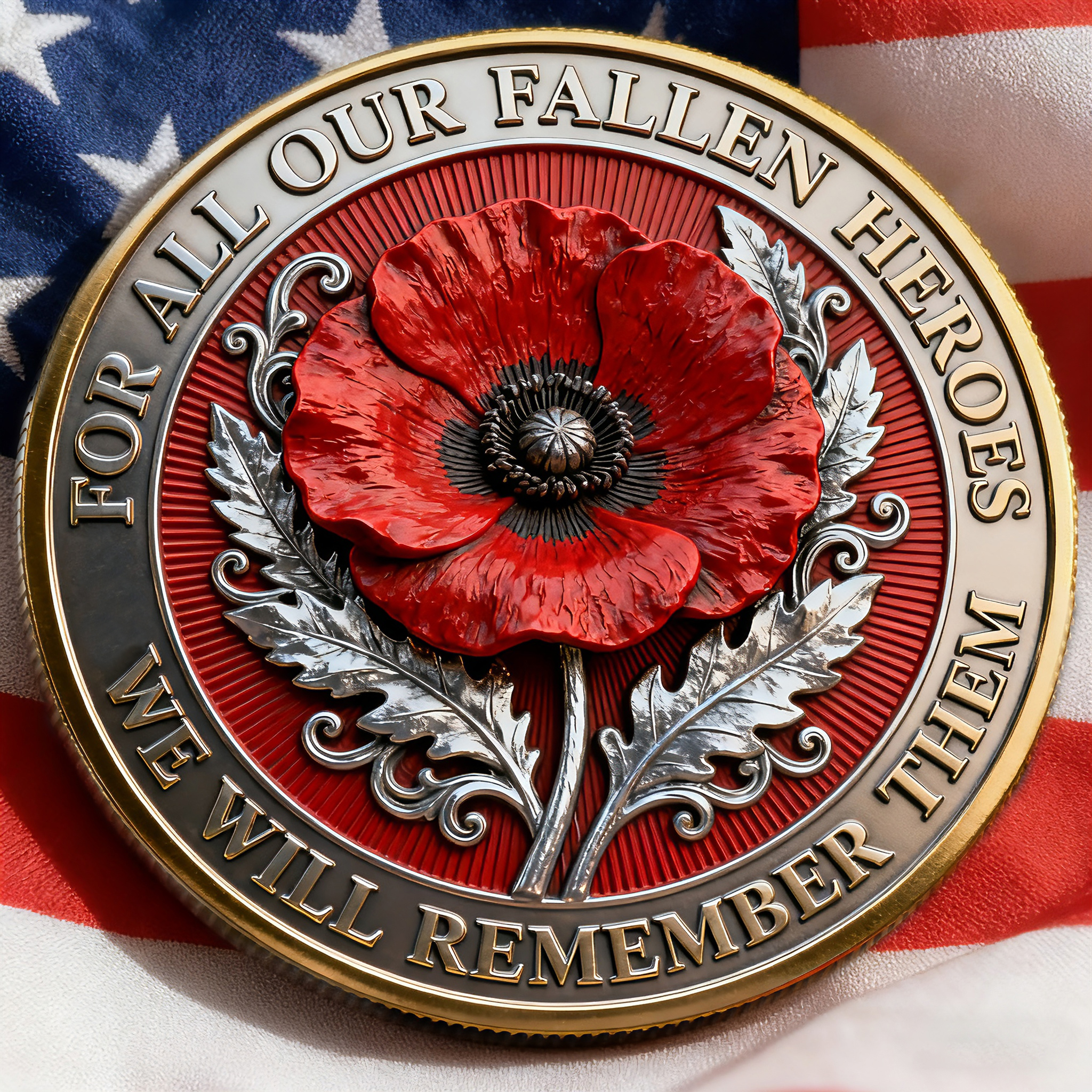 🏆Flash Sale 60 OFF 🪖 U.S. Fallen Heroes Remembrance Commemorative