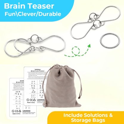 🔥The Best Gift🎁 Metal Montessori Puzzle Solving