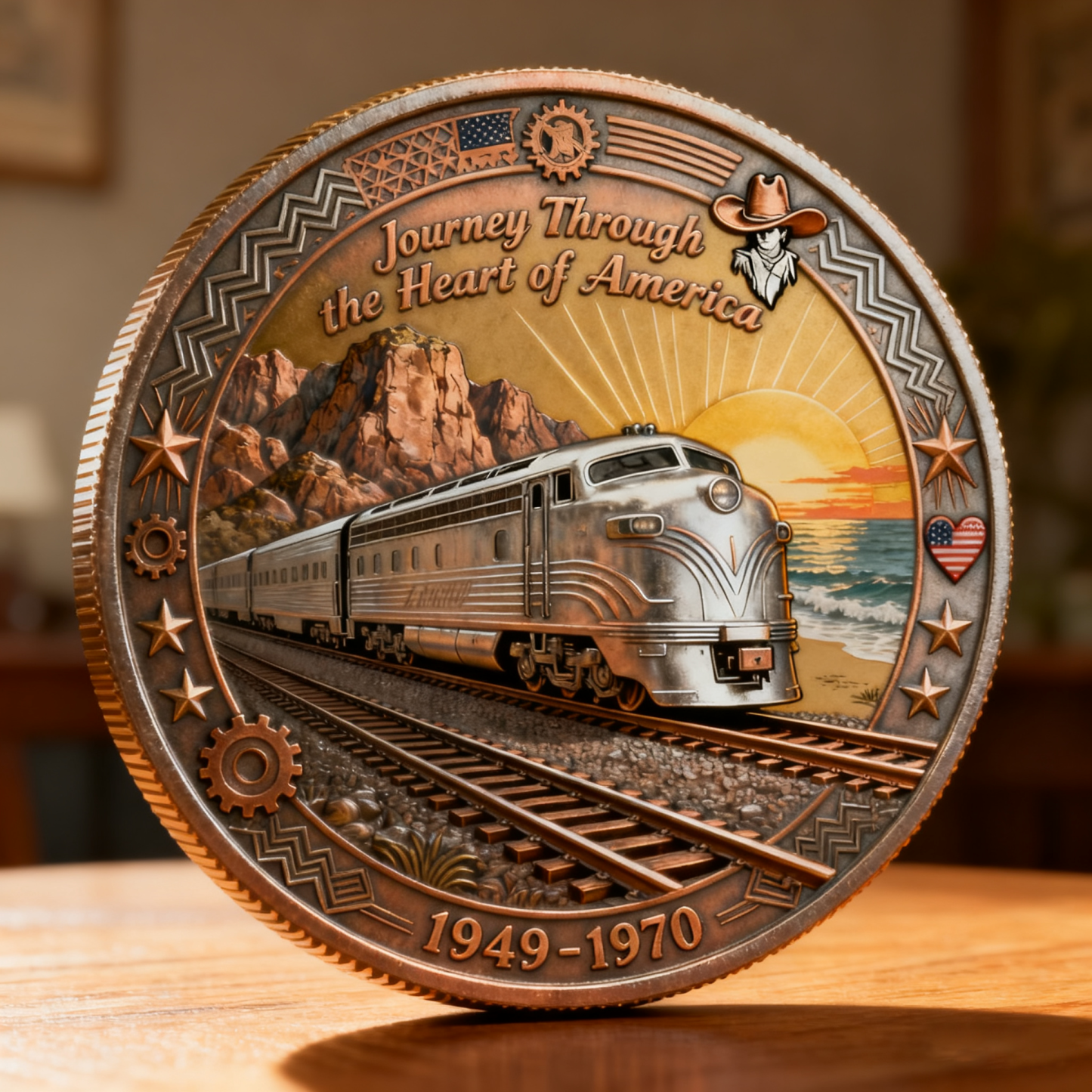 California Zephyr Commemorative Coin