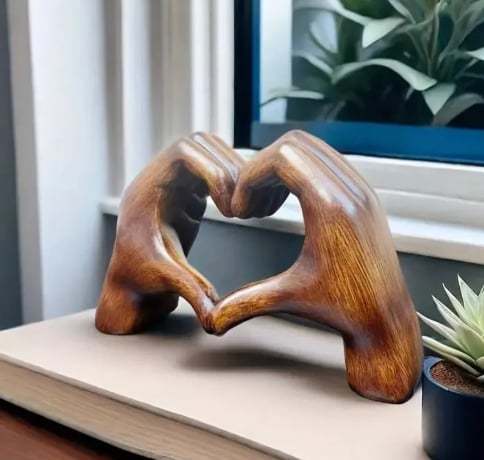 🔥Valentine's Day Sale 49% OFF💕 2026 Handmade Heart Statue-To the one who stays by your side